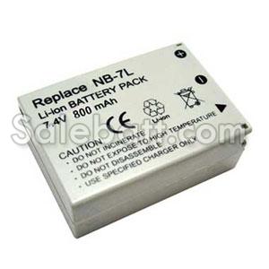 7.4V, 800mAh Canon PowerShot SX30 IS replacement battery