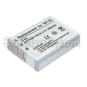 3.7V, 1800mAh Fujifilm NP-95 replacement battery