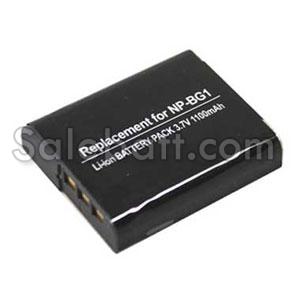 3.7V, 1100mAh Sony Cyber-shot DSC-W100S replacement battery